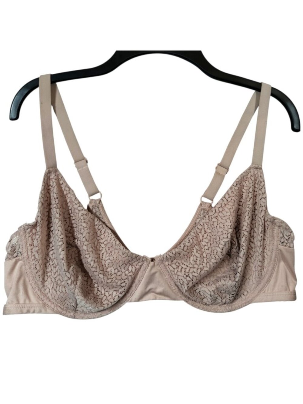 Anne Klein Underwire Bra Women's  Soft Cup Beige Size 40C